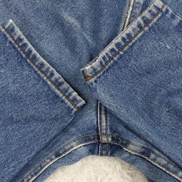 Route 66 Vintage High Rise Five Pocket Button Zipper Tapered Leg Blue Jeans - Picture 14 of 15